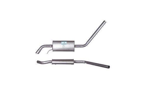 Exhaust middle silencer - exhaust,
