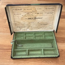 Original BSA of England Meteor Air Rifle Mainspring and Spares Box - Empty