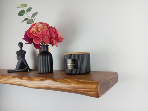 Rustic floating shelf aged - floating,
