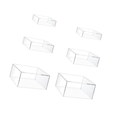 6pcs acrylic cupcake stand - 6pcs,