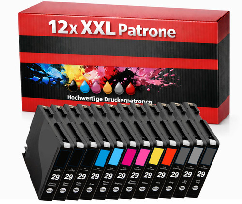 Printer cartridges ink - 12,