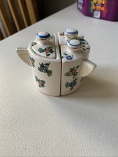 VINTAGE ANTIQUE CONDIMENT SET