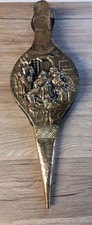 Vintage Brass Wood Embossed