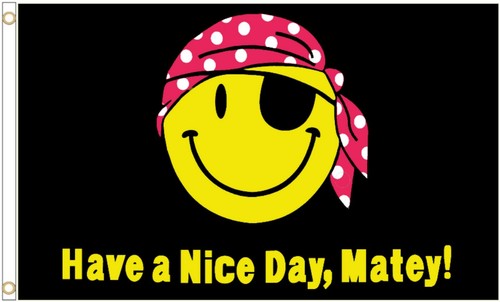 Pirate emoji have nice day - pirate,