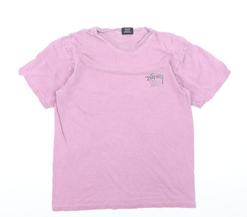 Stussy men pink graphic - stussy, men's