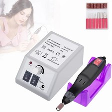 Electric Nail Art File Drill Machine Professional Manicure Pedicure False Set UK