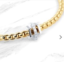 FOPE 18ct Yellow Gold Diamond