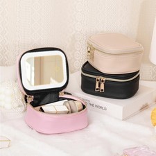 Makeup Bag With Light Up LED