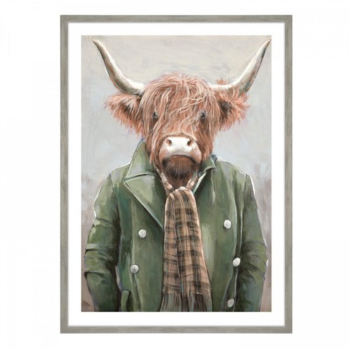 Angus highland cow adelene - by,