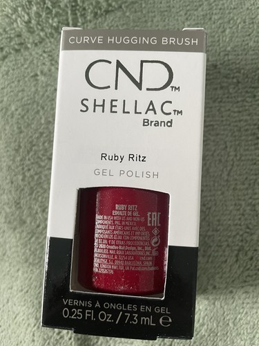 Cnd shellac ruby ritz gel - cnd,