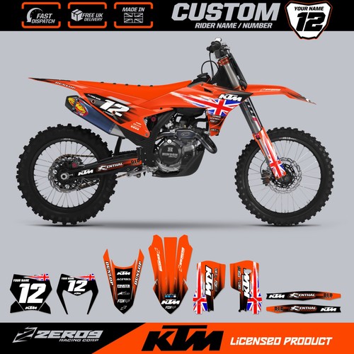 Ktm motocross graphics - motocross, custom