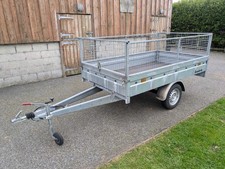 Brenderup High Quality Braked Trailer 8x4 2.5m x 1.3m 1000kg Full Fast-Fit Cage