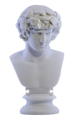 Antinous dionysus bust head - bust,