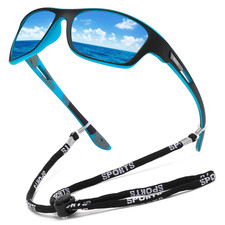 Daiwa Polarised Fishing Sunglasses + String Hiking Cycling Walking Sun Glasses