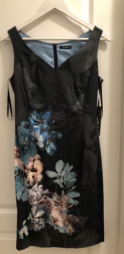 Vera mont black flower pattern - flower,