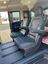 Mercedes Vito Tourer V Class Black Lugano  Leather Captain Seats X2