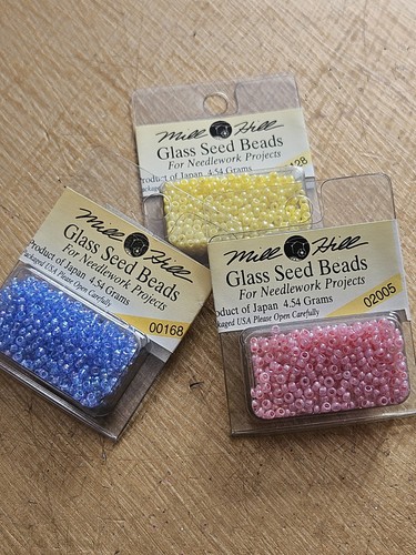 New mill hill glass - mill, beads
