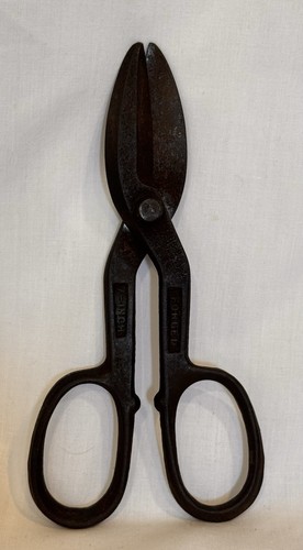 Vintage forged steel tin - vintage,