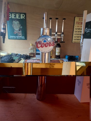 Coors light beer pump full - light,