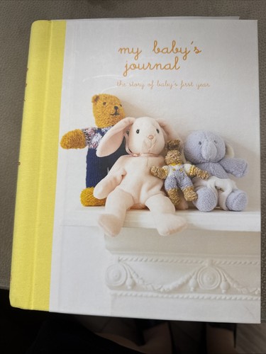 Baby journal yellow - journal,