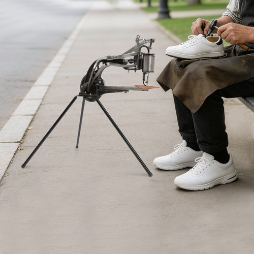 Leather cobbler sewing machine - cobbler,