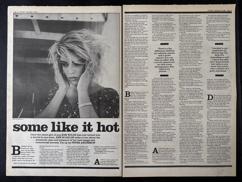 Kim wilde page sounds - page, |