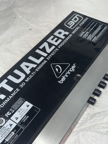 Behringer virtualizer - virtualizer, 3d