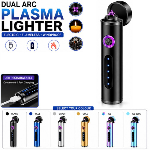 Dual arc plasma lighter - plasma,