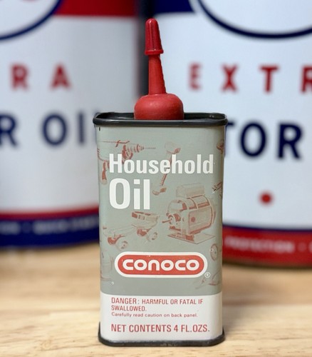 Vintage conoco household oil - vintage,