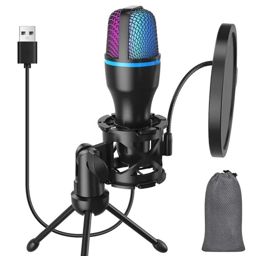 Usb gaming mic tripod - mic,