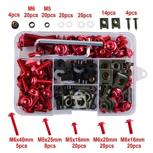 177 pcs complete fairing bolts - complete,