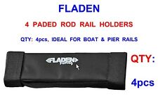 4 X. FLADEN ROD RAIL HOLDERS