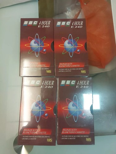 Blank vhs tapes bbc - vhs,