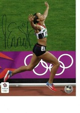 Jessica Ennis Signed London 2012 Olympics Photographs Olympics Team GB Autograph