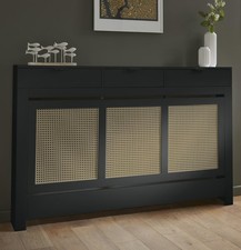Black Radiator Cover Wall