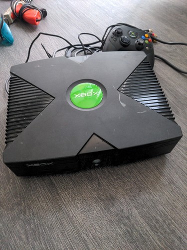 Xbox original console black - original,