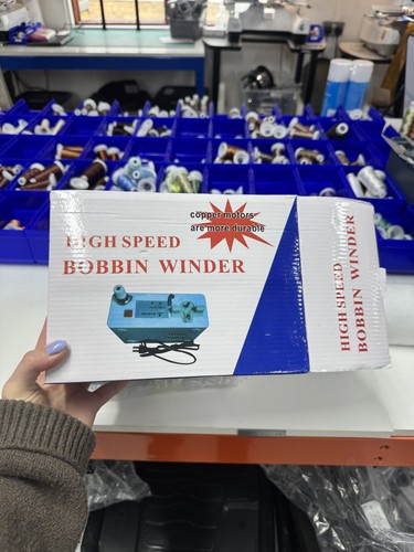 High speed electronic - electronic, bobbin