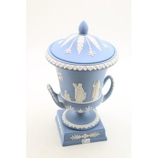 Wedgwood Blue Jasperware Twin