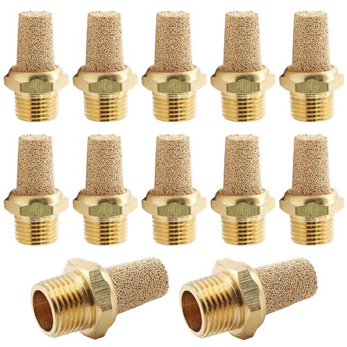 Pcs air pneumatic mufflers - 12,