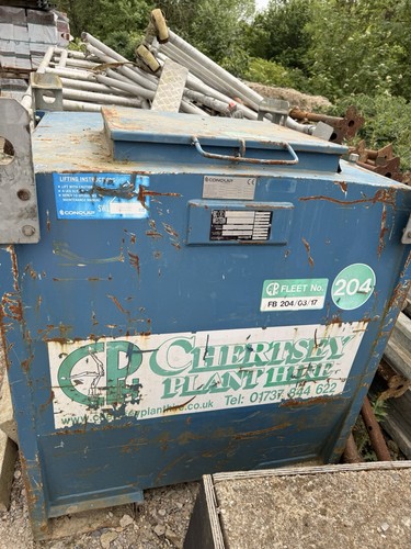 Conquip bunded fuel - fuel, tank.