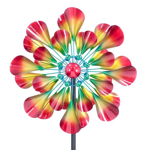 Large colorful metal wind - large,