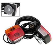 Rear Trailer Light Kit Lightboard Towing Lamps Magnetic Tractor E-marked 7.5M~
