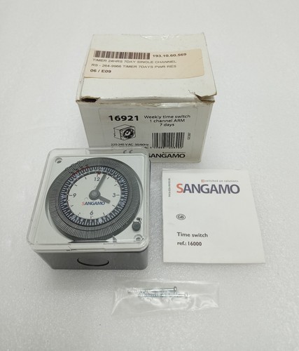 Sangamo 16921 timer rs266 9964 - sangamo, rs266-9964