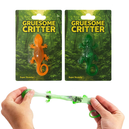 Lizard stretchy toy - stretchy, with