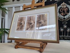 Vintage "Hair Of The Dog" Signed, Numbered & Framed Print By Mick Cawston. 