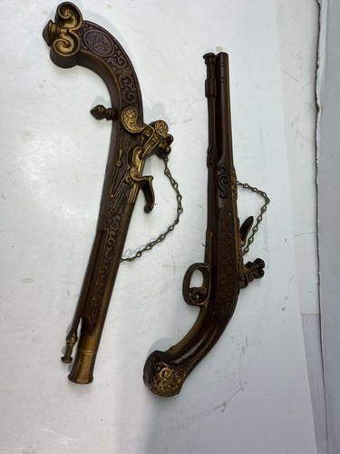 Vintage dueling pistols gun - vintage,