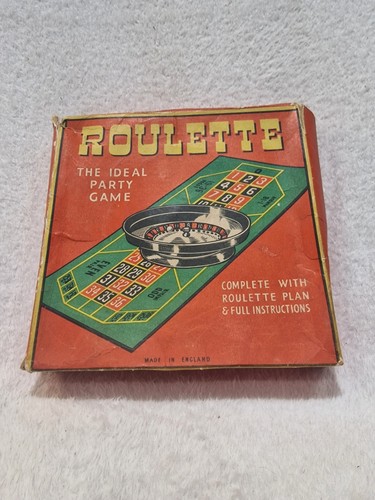 Small vintage metal roulette - small,