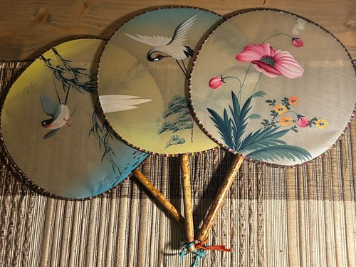 Set vintage hand painted - of,