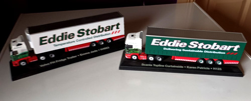Eddie stobart model trucks - eddie,