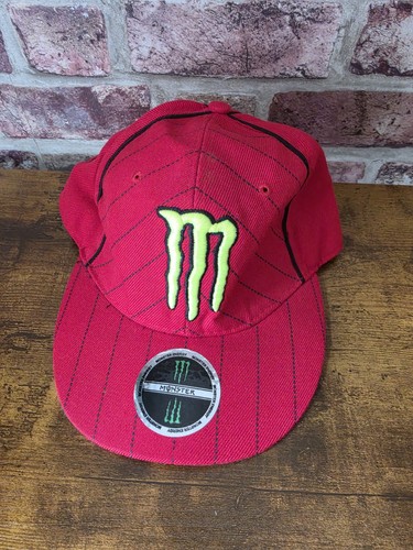 Monster energy red snapback - monster,
